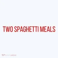 Two Spaghetti Meals Women's Tank Top thumb 5