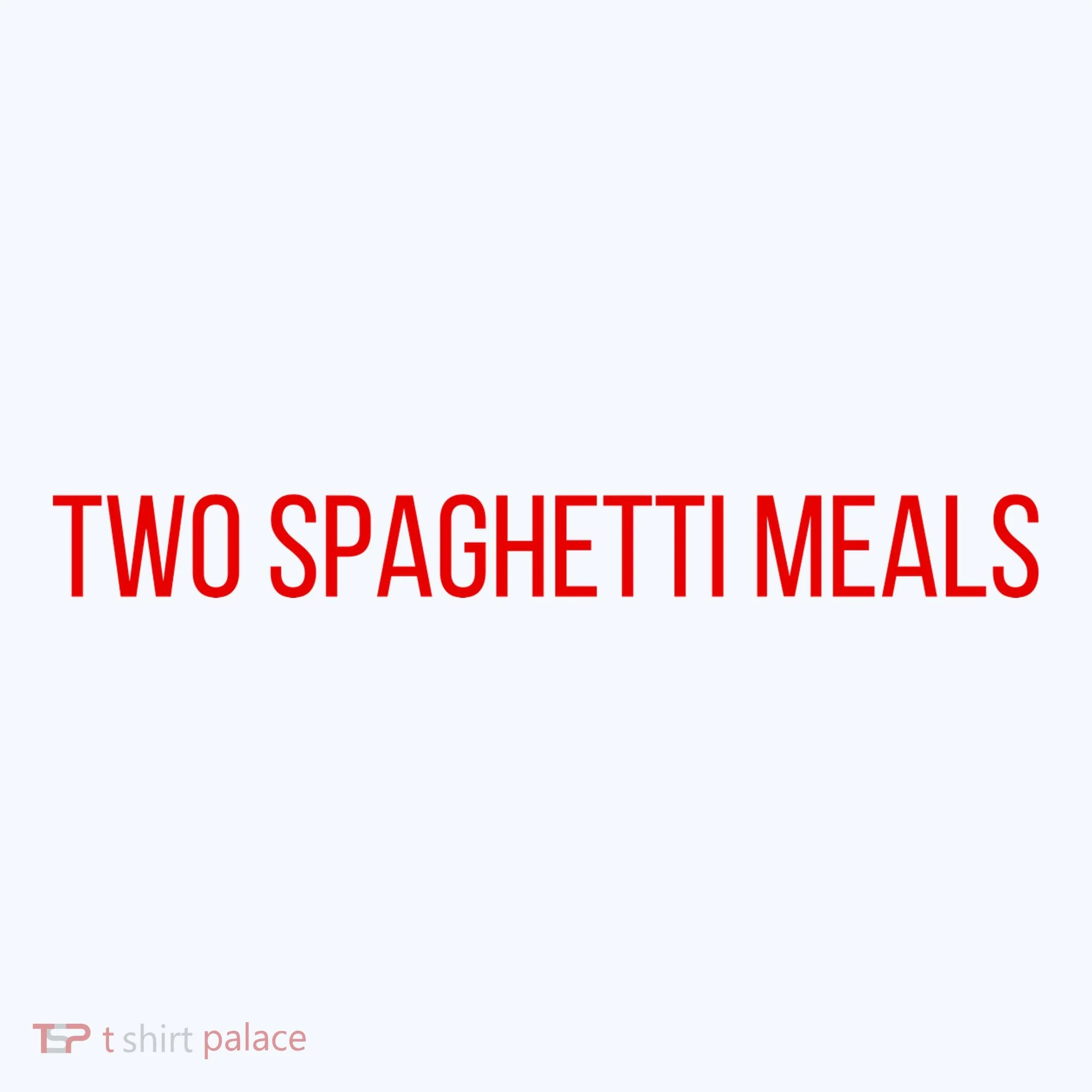 Two Spaghetti Meals Women's Tank Top