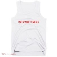 Two Spaghetti Meals Tank Top thumb 0