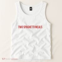 Two Spaghetti Meals Tank Top thumb 2