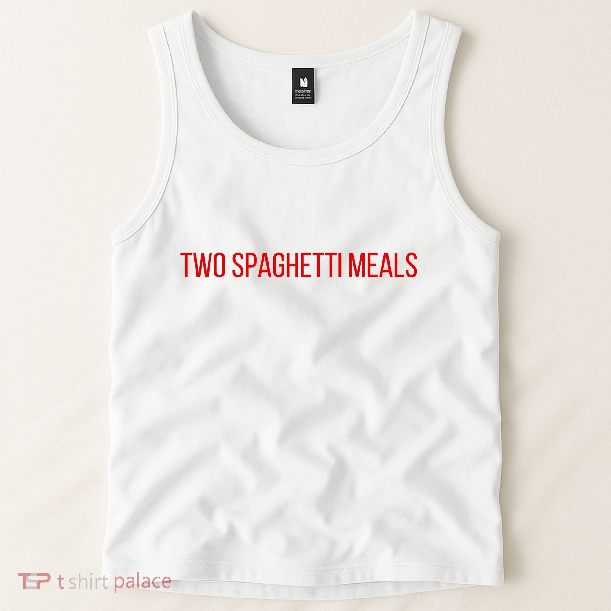 Two Spaghetti Meals Tank Top