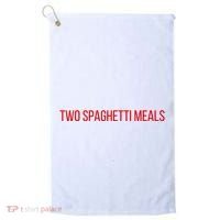 Two Spaghetti Meals Golf Towel thumb 0