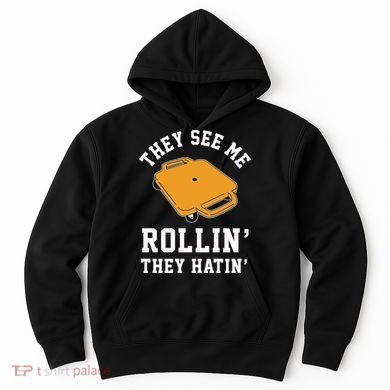 They See Me Rollin They Hatin 90s Scooter Funny Hoodie