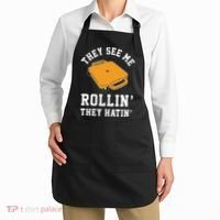 They See Me Rollin They Hatin 90s Scooter Funny Apron thumb 2