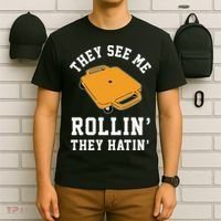 They See Me Rollin They Hatin 90s Scooter Funny T-Shirt thumb 6