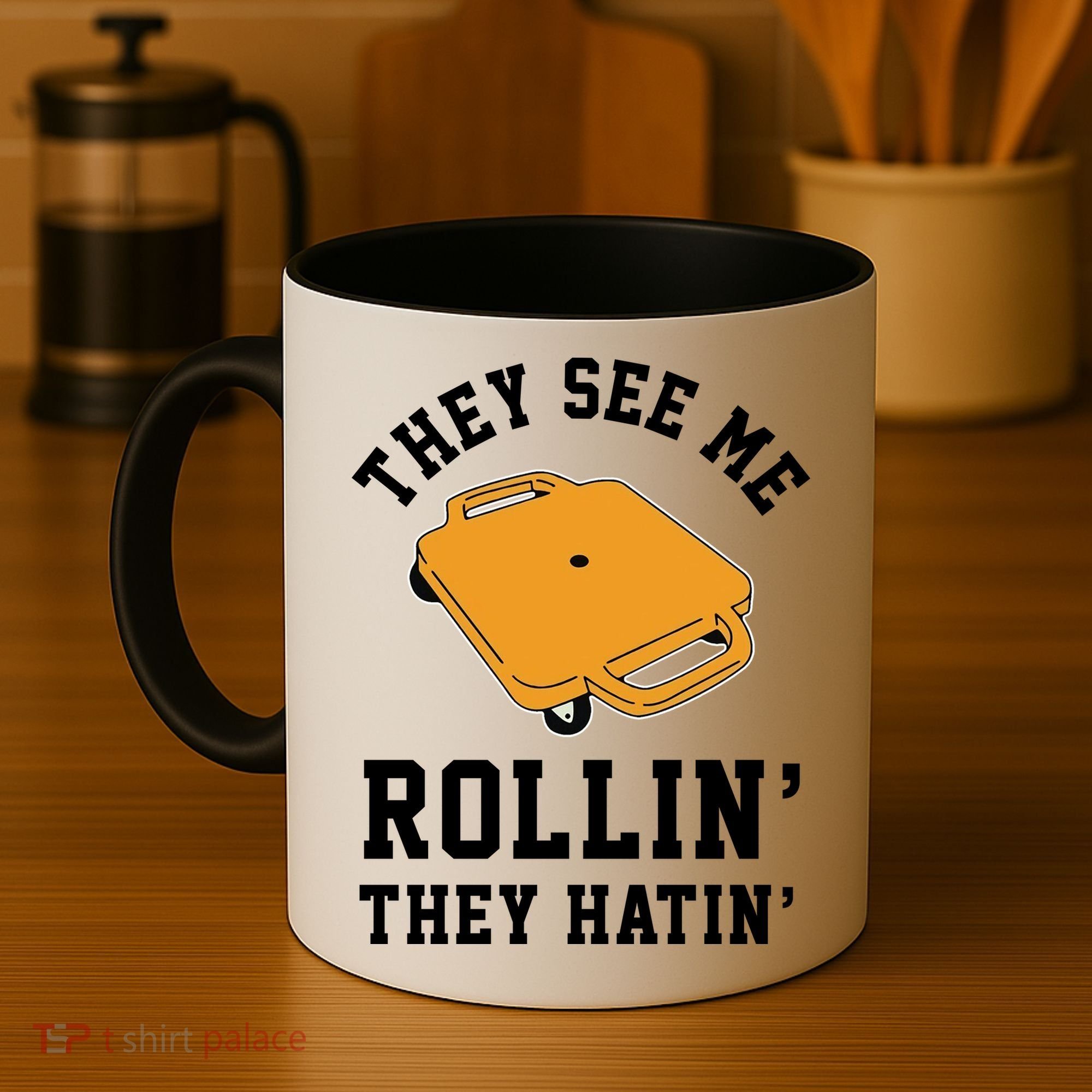 They See Me Rollin They Hatin 90s Scooter Funny Coffee Mug
