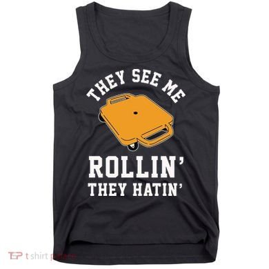 They See Me Rollin They Hatin 90s Scooter Funny Tank Top