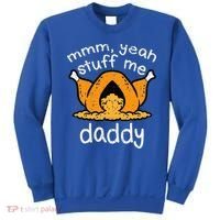 Turkey Stuff Me Funny Adult Humor Sweatshirt thumb 0