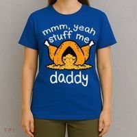 Turkey Stuff Me Funny Adult Humor T-Shirt thumb 4