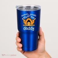 Turkey Stuff Me Funny Adult Humor Tumbler thumb 2