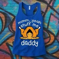 Turkey Stuff Me Funny Adult Humor Women's Tank Top thumb 3