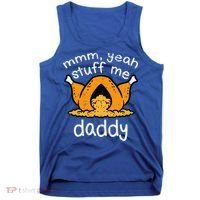 Turkey Stuff Me Funny Adult Humor Tank Top thumb 0