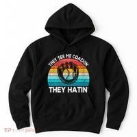 They See Me Coachin Softball Coach Softball Team Coach Hoodie thumb 0