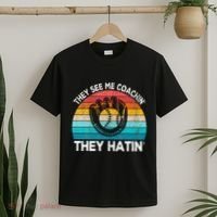 They See Me Coachin Softball Coach Softball Team Coach T-Shirt thumb 2