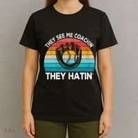 They See Me Coachin Softball Coach Softball Team Coach T-Shirt thumb 4