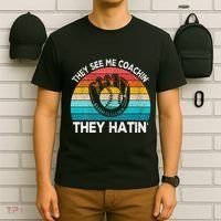 They See Me Coachin Softball Coach Softball Team Coach T-Shirt thumb 6