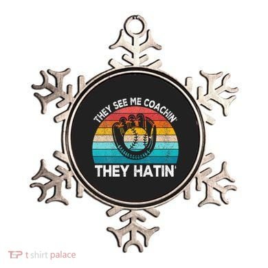 They See Me Coachin Softball Coach Softball Team Coach Ornament