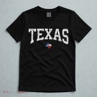 Texas State Map Flag Distressed T-Shirt thumb 5