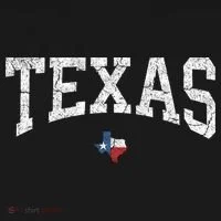 Texas State Map Flag Distressed Polo thumb 3