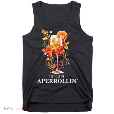 They See Me Aperrollin Outfit Spritz Summer Cocktail Design Tank Top