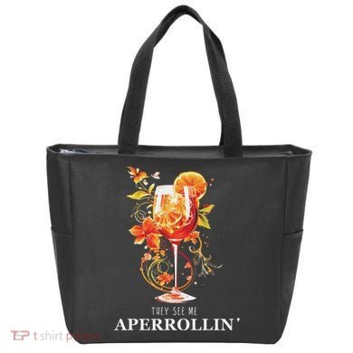 They See Me Aperrollin Outfit Spritz Summer Cocktail Design Tote Bag