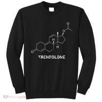Trenbolone Steroid Molecule Hardcore Bodybuilding Sweatshirt thumb 0