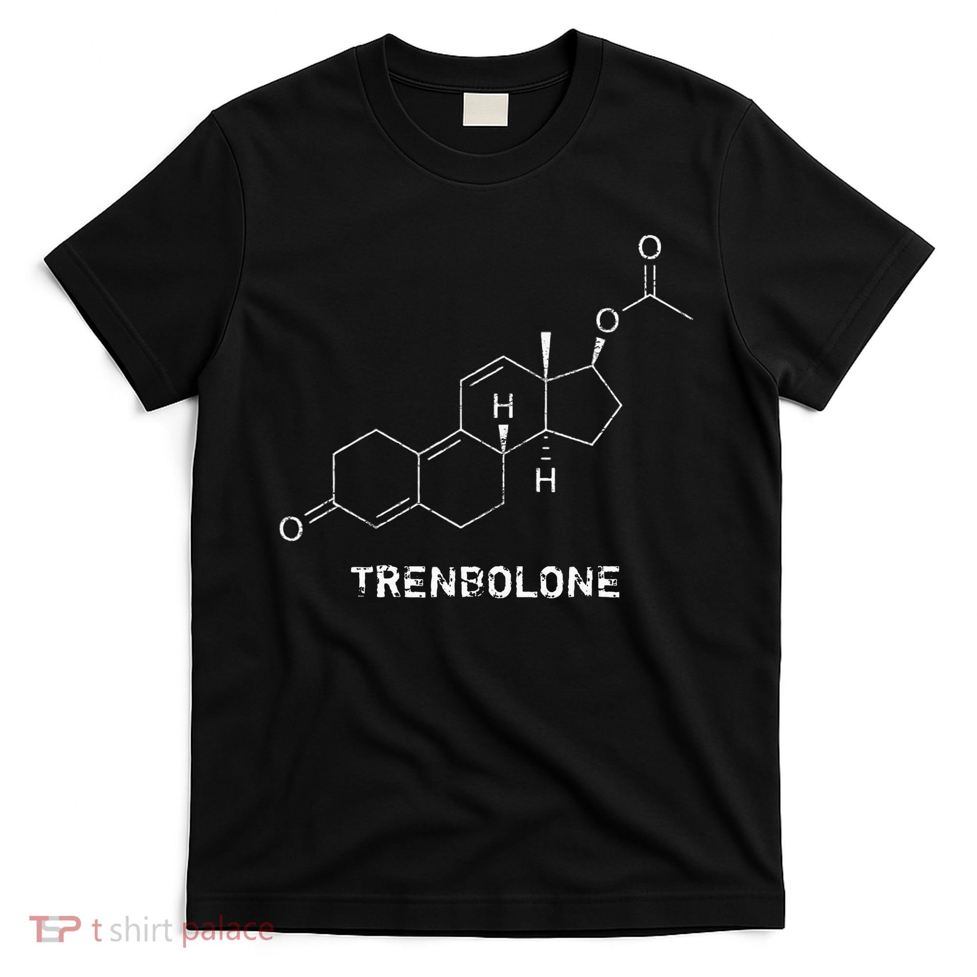 Trenbolone Steroid Molecule Hardcore Bodybuilding T-Shirt