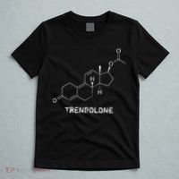Trenbolone Steroid Molecule Hardcore Bodybuilding T-Shirt thumb 5