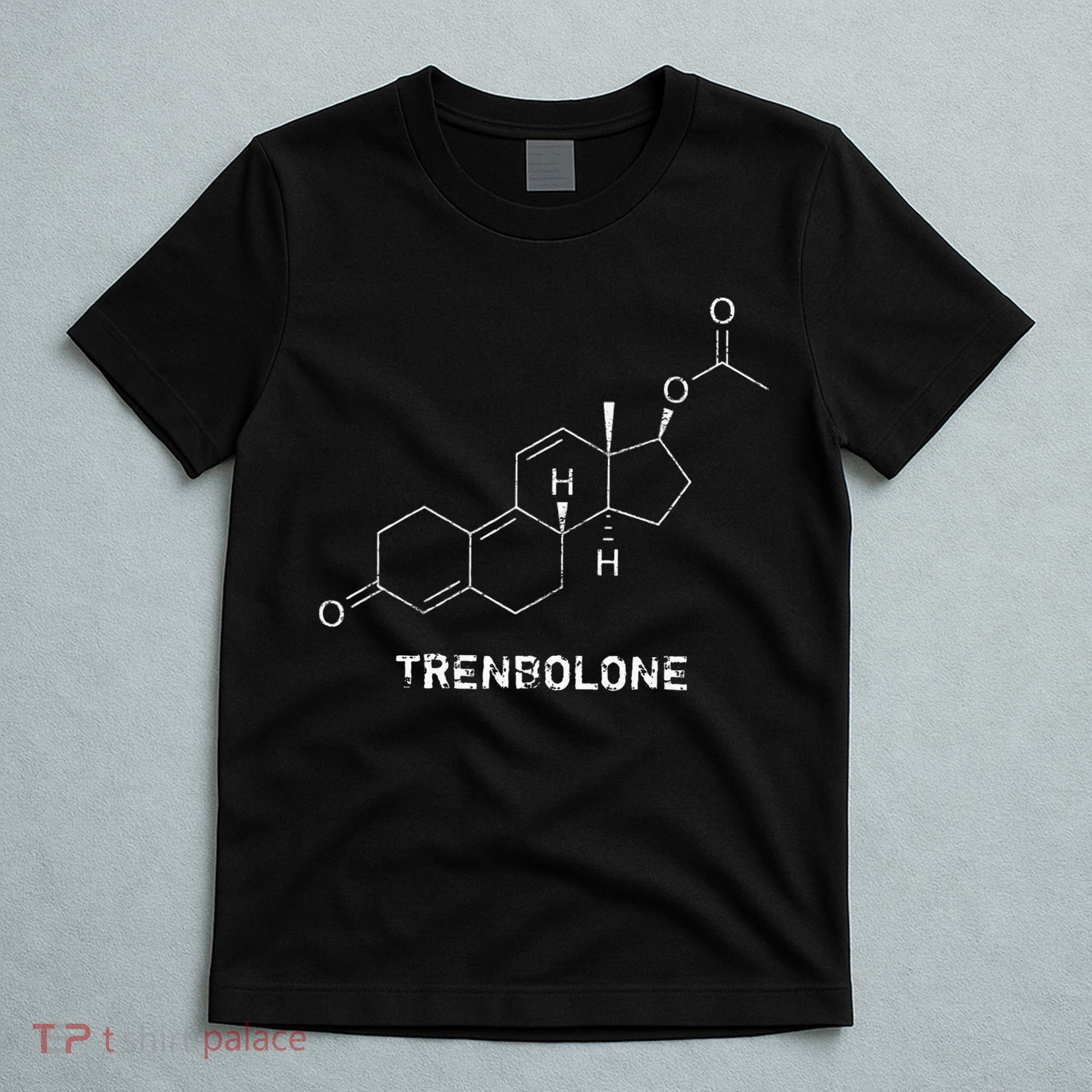 Trenbolone Steroid Molecule Hardcore Bodybuilding T-Shirt