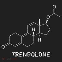 Trenbolone Steroid Molecule Hardcore Bodybuilding Hat thumb 2