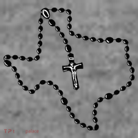 Texas State Map Catholic Rosary Toddler Hoodie thumb 2