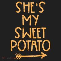 Thanksgiving Shes My Sweet Potato Matching Couple Fall Tumbler thumb 3