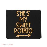 Thanksgiving Shes My Sweet Potato Matching Couple Fall Mousepad thumb 0
