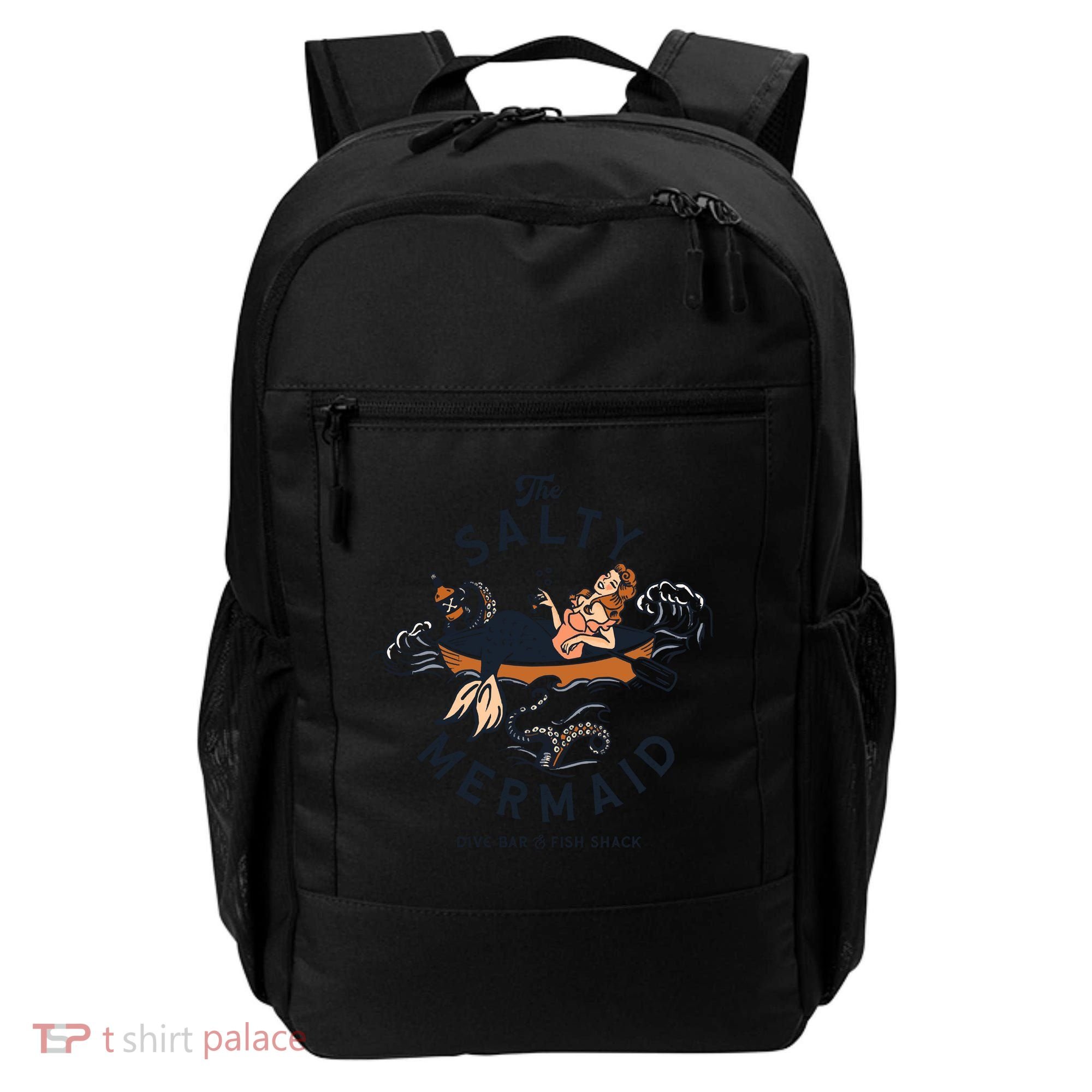 The Salty Mermaid Dive Bar &Amp; Fish Shack Backpack