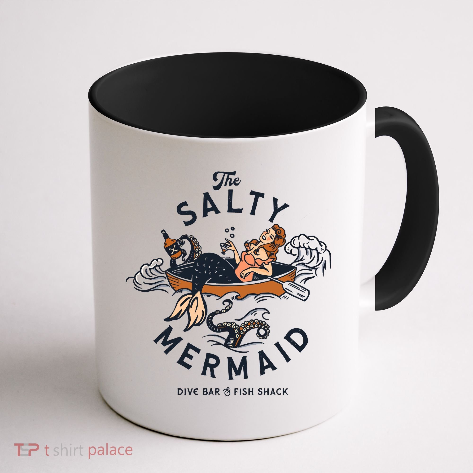 The Salty Mermaid Dive Bar &Amp; Fish Shack Coffee Mug
