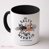 The Salty Mermaid Dive Bar &Amp; Fish Shack Coffee Mug thumb 0