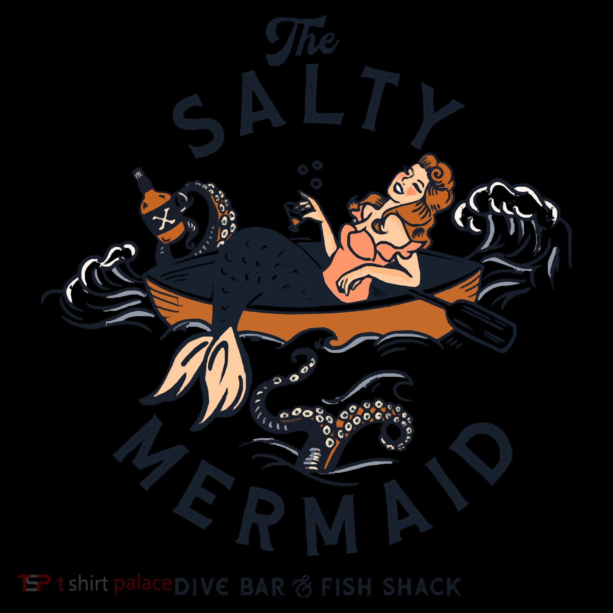The Salty Mermaid Dive Bar &Amp; Fish Shack Coffee Mug