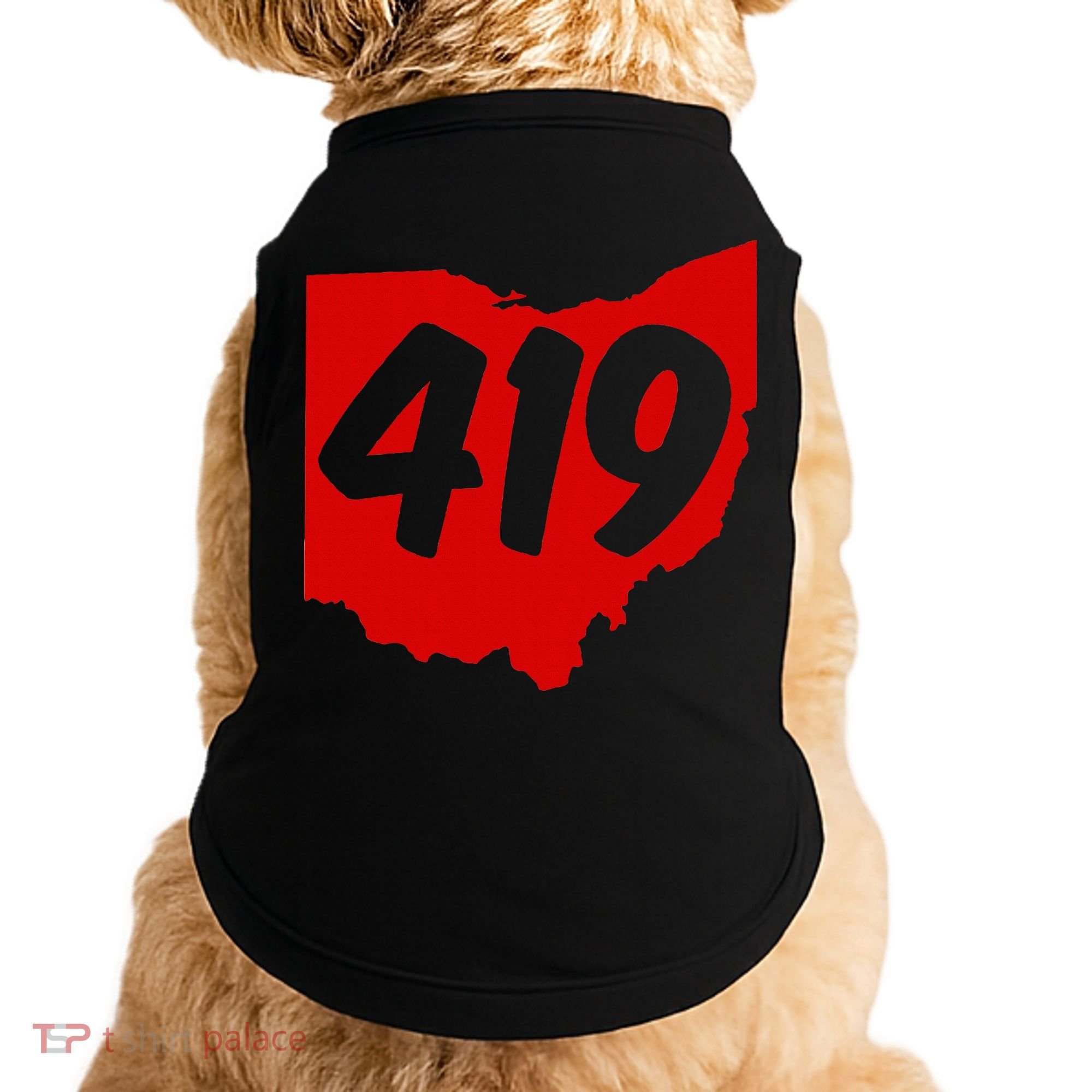 Toledo Sandusky Mansfield 419 Area Code Ohio Doggie Tank