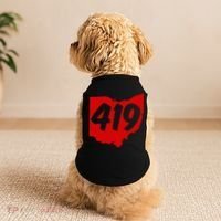 Toledo Sandusky Mansfield 419 Area Code Ohio Doggie Tank thumb 2