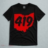 Toledo Sandusky Mansfield 419 Area Code Ohio T-Shirt thumb 5