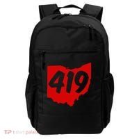 Toledo Sandusky Mansfield 419 Area Code Ohio Backpack thumb 0
