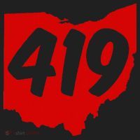 Toledo Sandusky Mansfield 419 Area Code Ohio Hat thumb 2