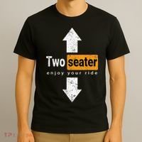 Two Seater Naughty Dirty Adult Humor Funny Dad Joke T-Shirt thumb 3