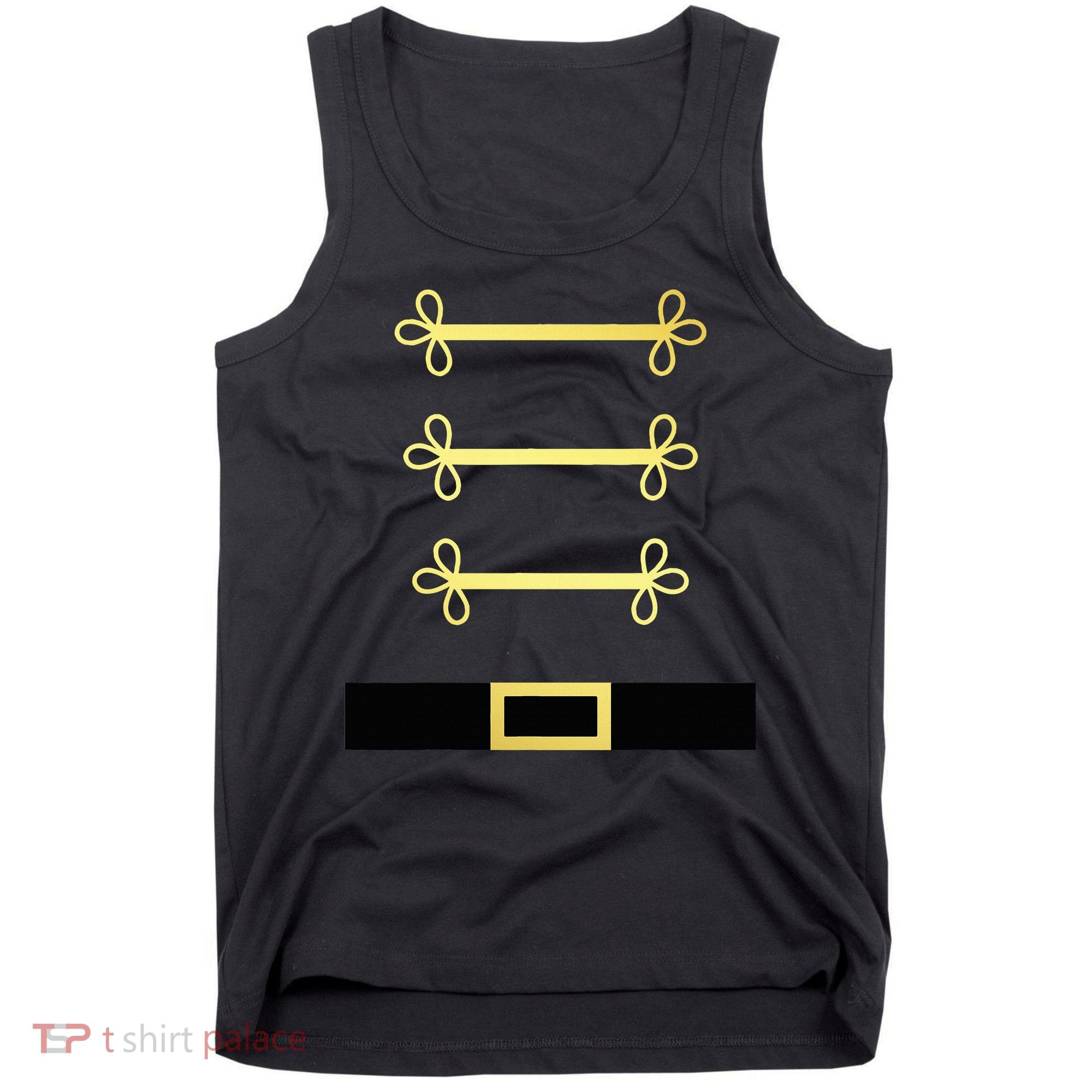 Toy Soldier Nutcracker Costume Uniform Tank Top
