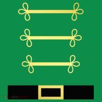 Toy Soldier Nutcracker Costume Uniform Pajama Set thumb 2