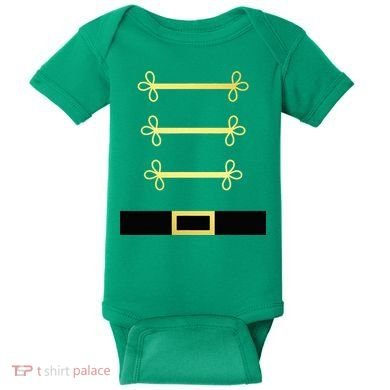 Toy Soldier Nutcracker Costume Uniform Baby Bodysuit