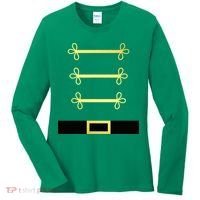 Toy Soldier Nutcracker Costume Uniform Women's Long Sleeve Shirt thumb 0