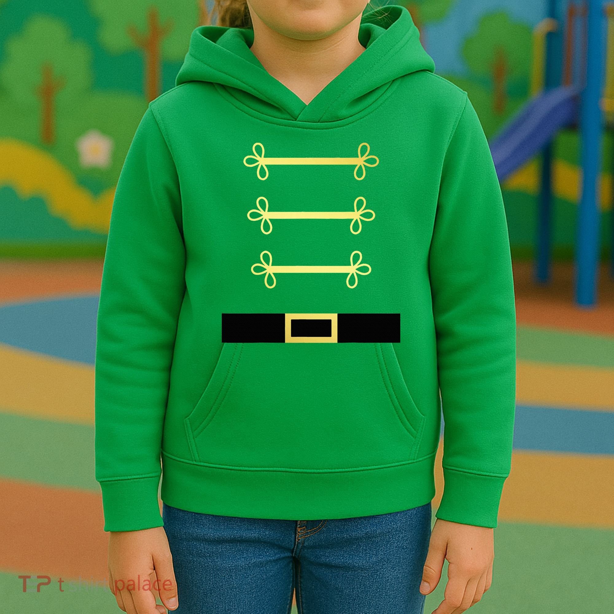 Toy Soldier Nutcracker Costume Uniform Kids Hoodie