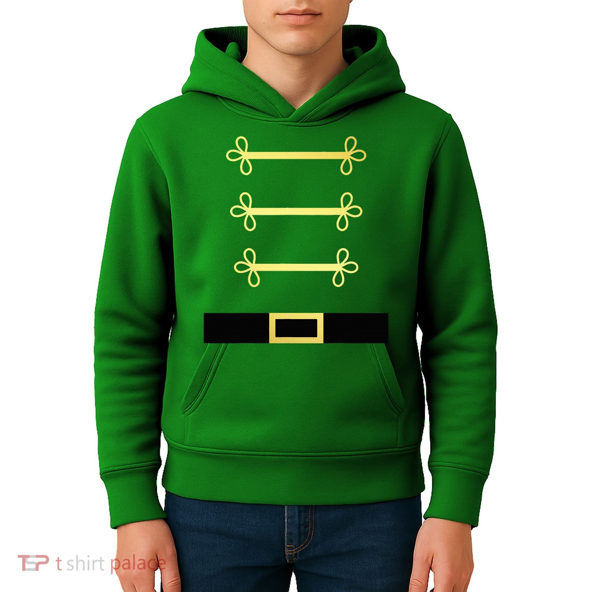 Toy Soldier Nutcracker Costume Uniform Kids Hoodie