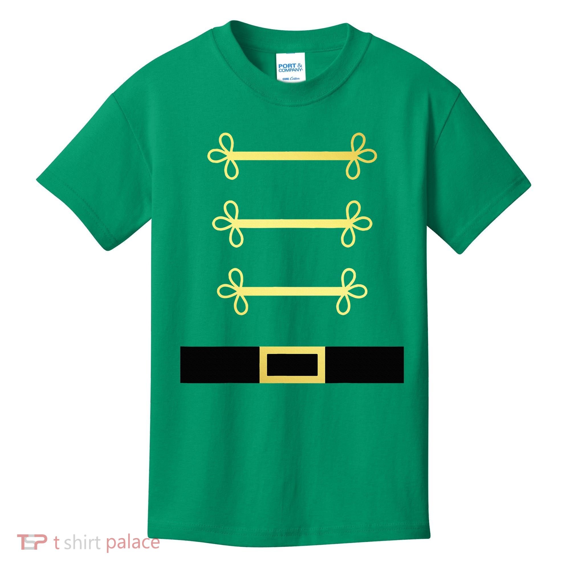 Toy Soldier Nutcracker Costume Uniform Kids T-Shirt